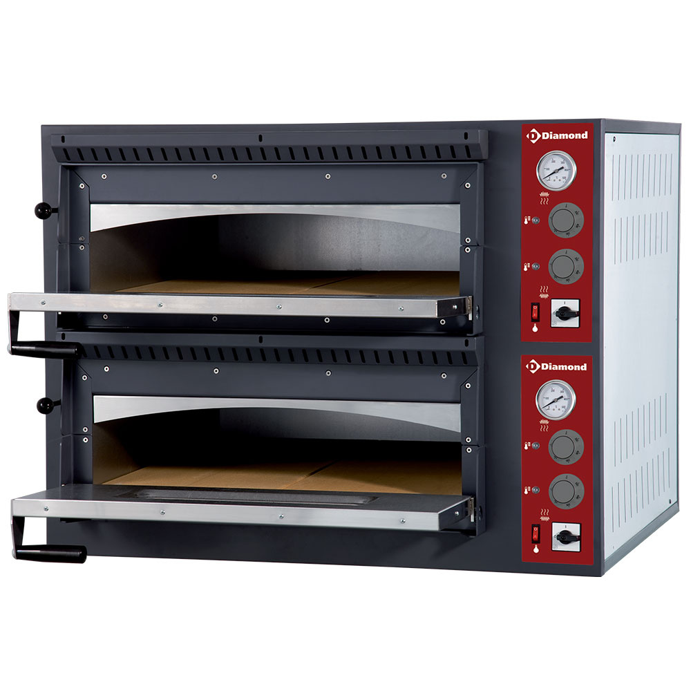 Image Elektrische oven 2x 4 pizza's, 2 kamers 0