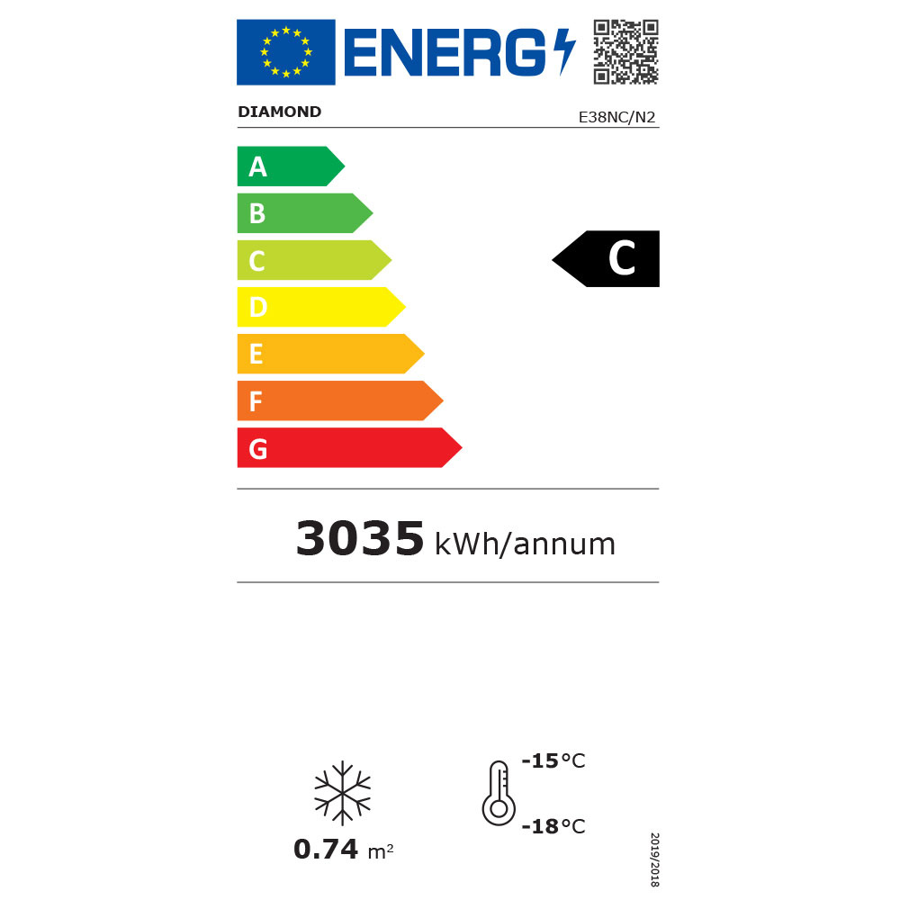 Image Statische/geventileerde negatieve T° vitrine, 380 liter, met lichtbak 1