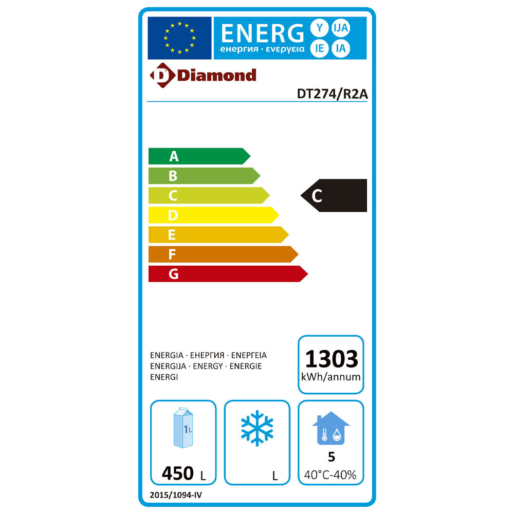 Image Koeltafel - geventileerde backed 5 deuren GN 1/1, 700 liter 1