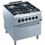 Image Cooker 4 burners, electric oven GN 2/1- 0