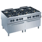 Image Cooker 8 burners, 2 gas ovens GN 2/1 0