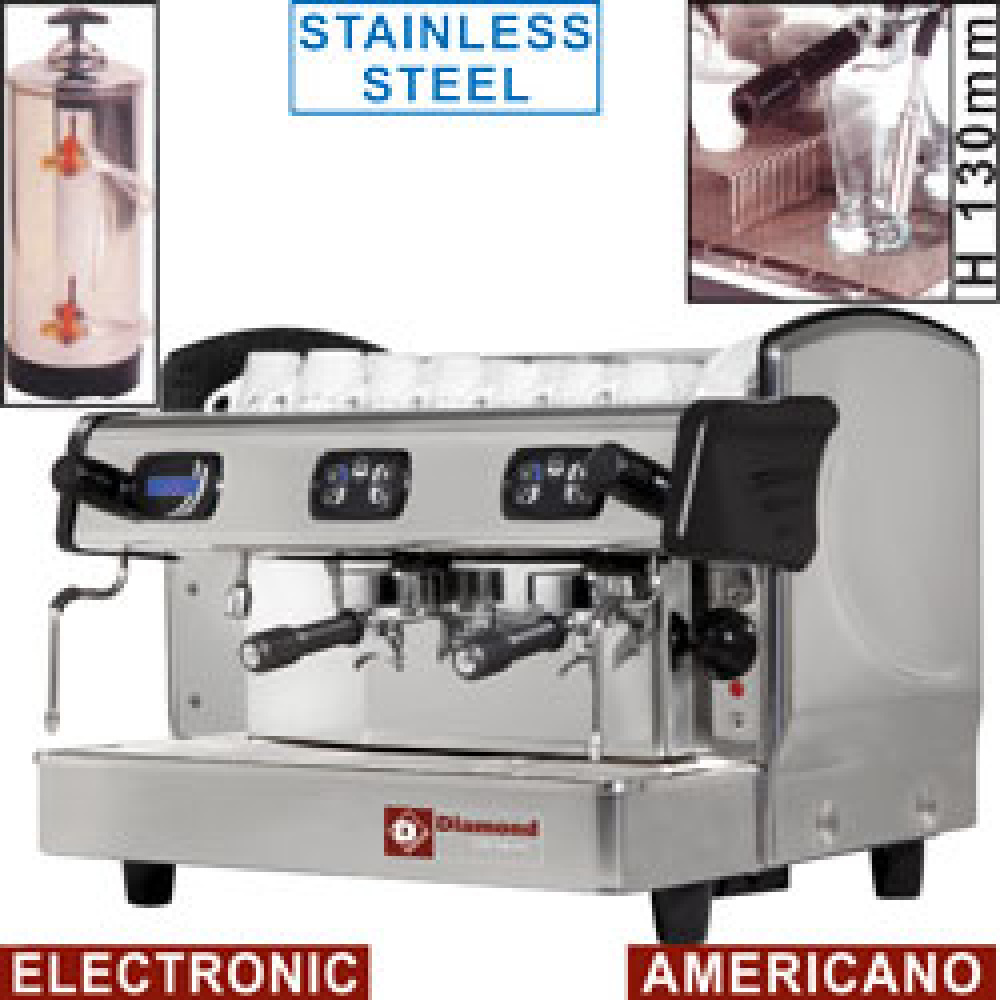 Image Geheel espresso koffiemachine - 2 groepen, met display 0