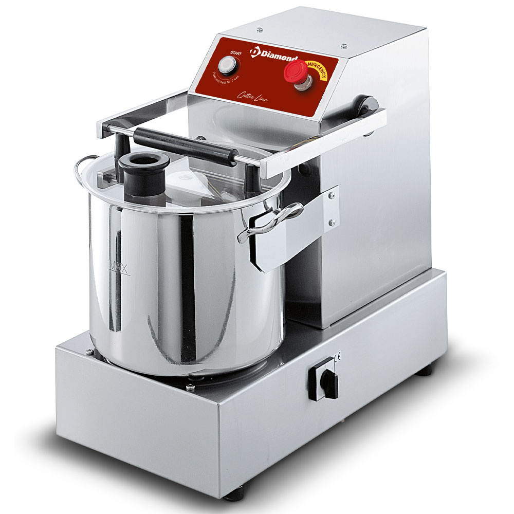 Image Cutter in R.V.S., 15 liter, tafelmodel, 2 snelheden 0