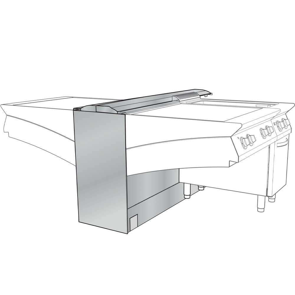 Image Centrale steun "cantilever" 2400 mm 0