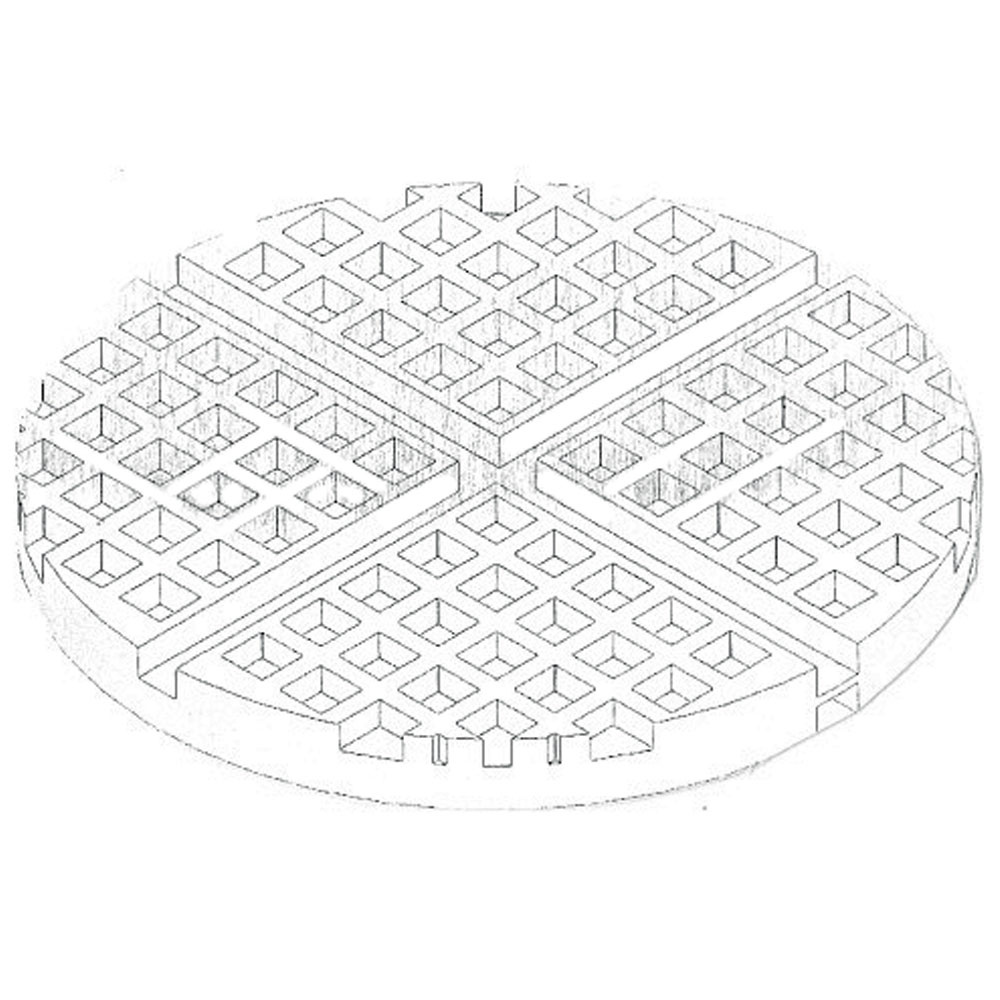 Image Elektrisch wafelijzer voor 4 wafels 1