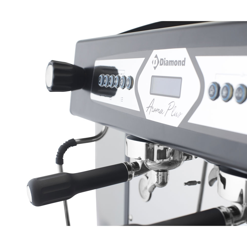 Image Koffiemachine 2 groepen, automatisch (met display) - ZWART 1