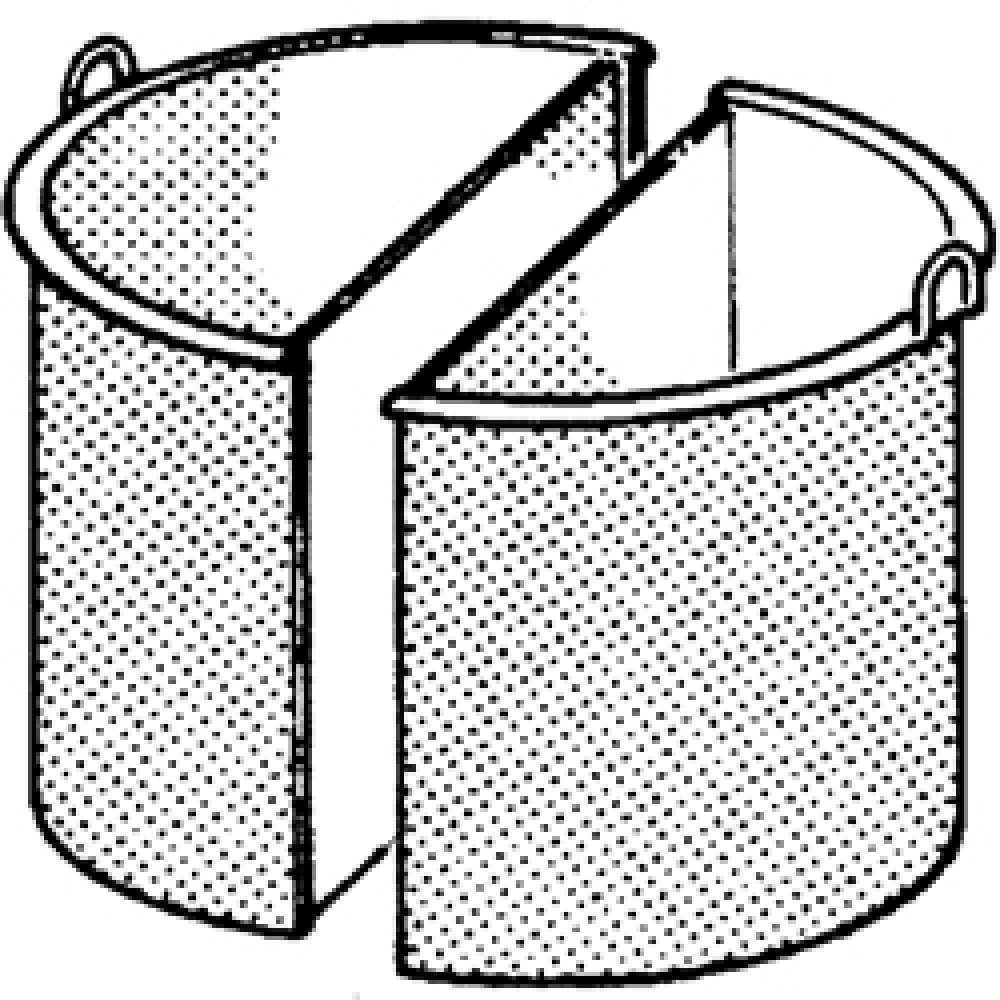 Image Mand voor kookketels 2x1/2 50 liter 0