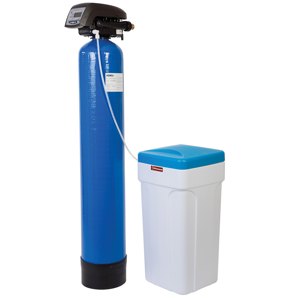 Image Waterontharder Chrono - en volumemeter, 50L., met uitwendige fles 0