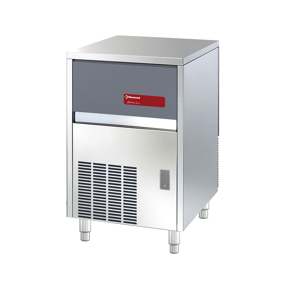 image volle ijsblokjesmachine 35 kg, met reserve - lucht 0
