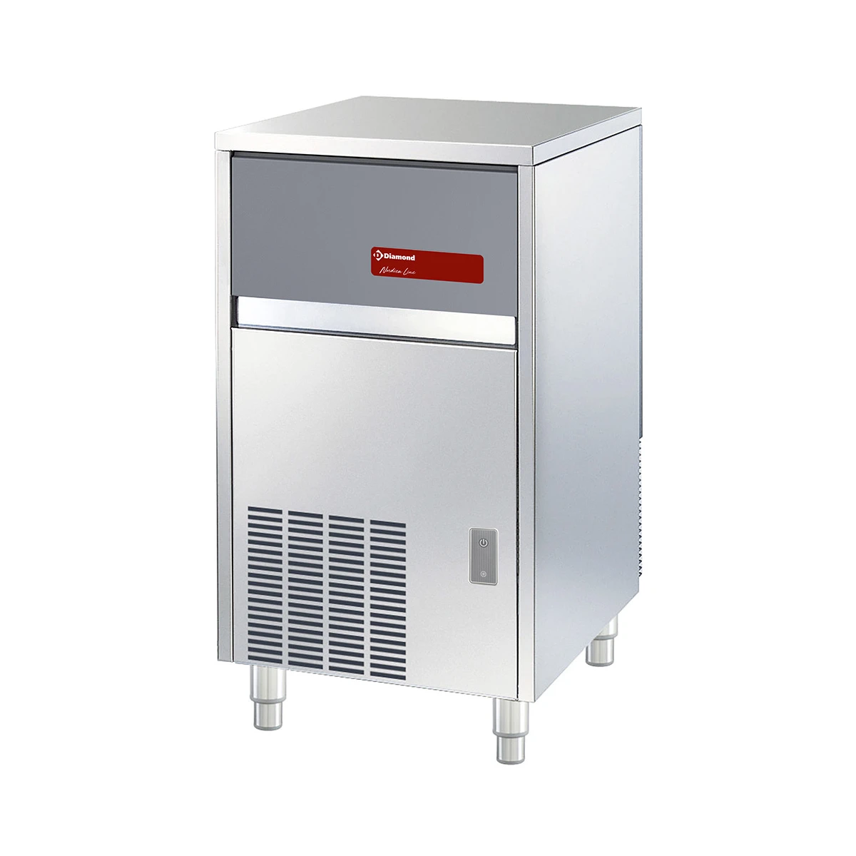 image volle ijsblokjesmachine 47 kg, met reserve - water 0