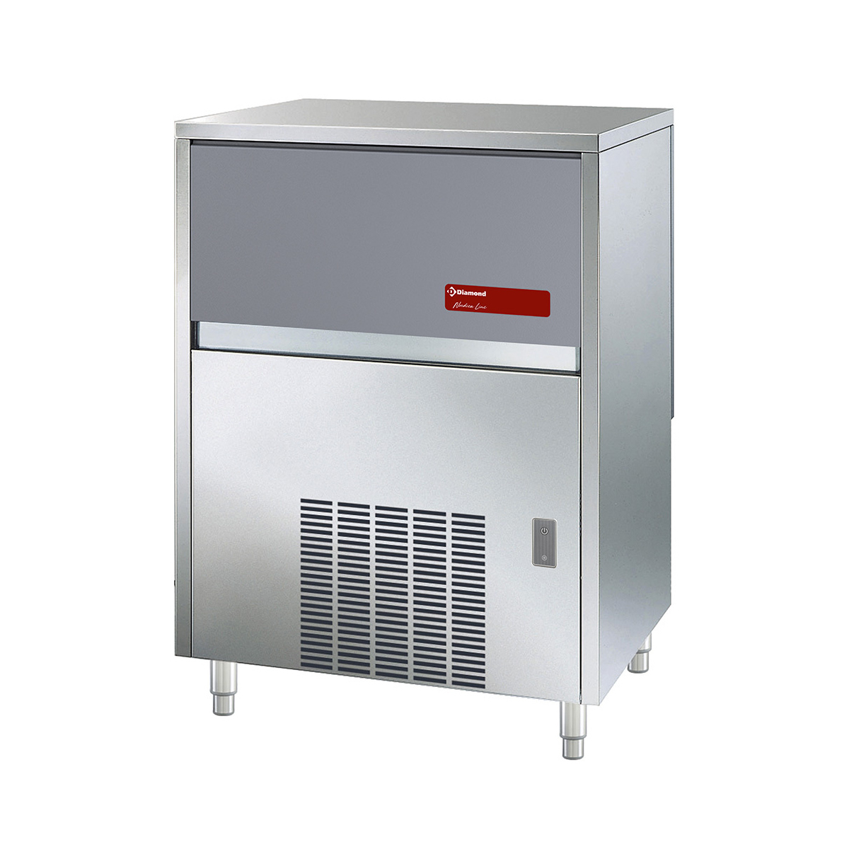 image volle ijsblokjesmachine 67 kg met reserve - lucht 0