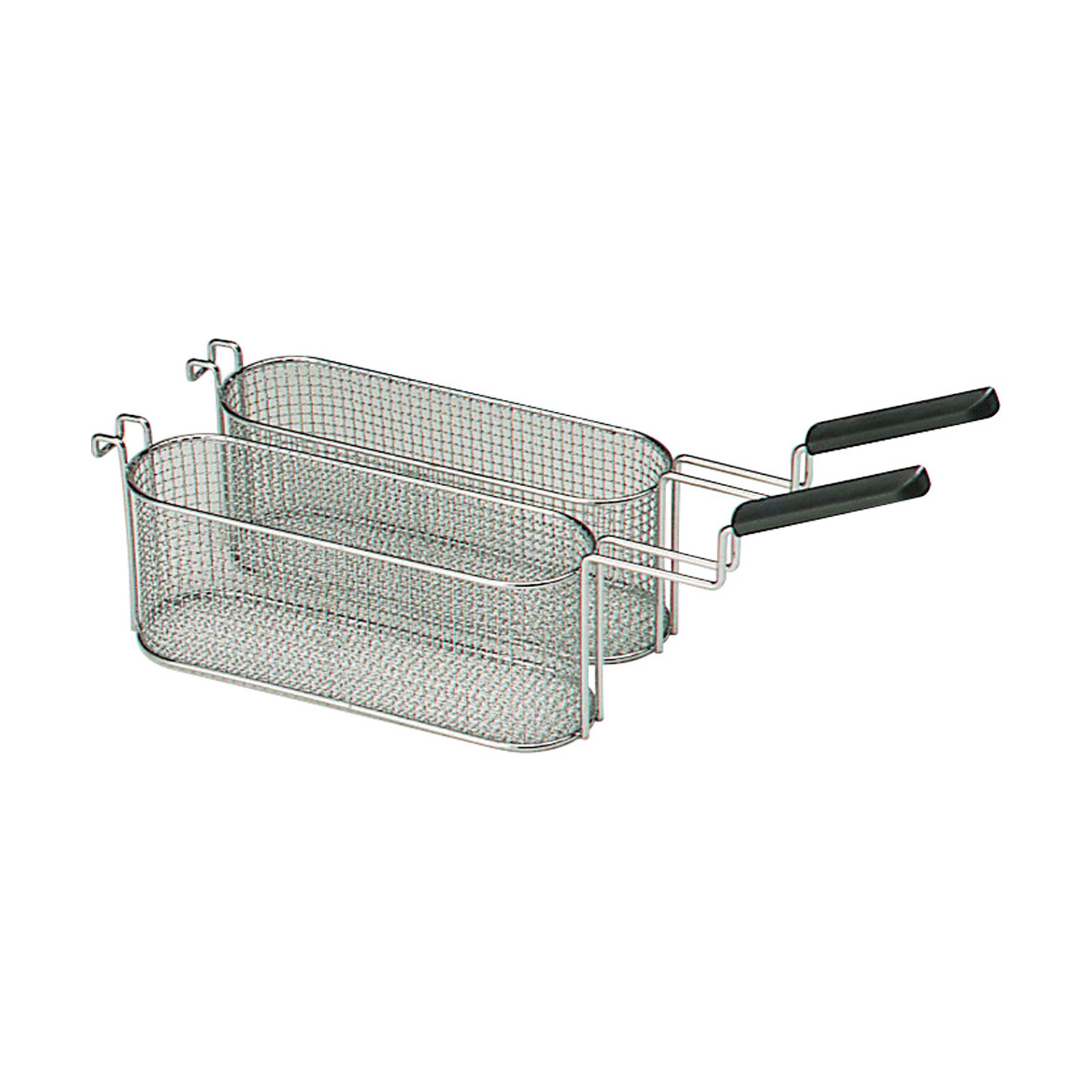 image koppel friteuse manden, friteuse 5+5 lit. 0