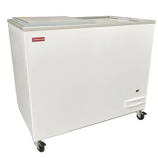 Image Kofferflessenkoeler combi, 300 liter, vol deksel, glijdend 0