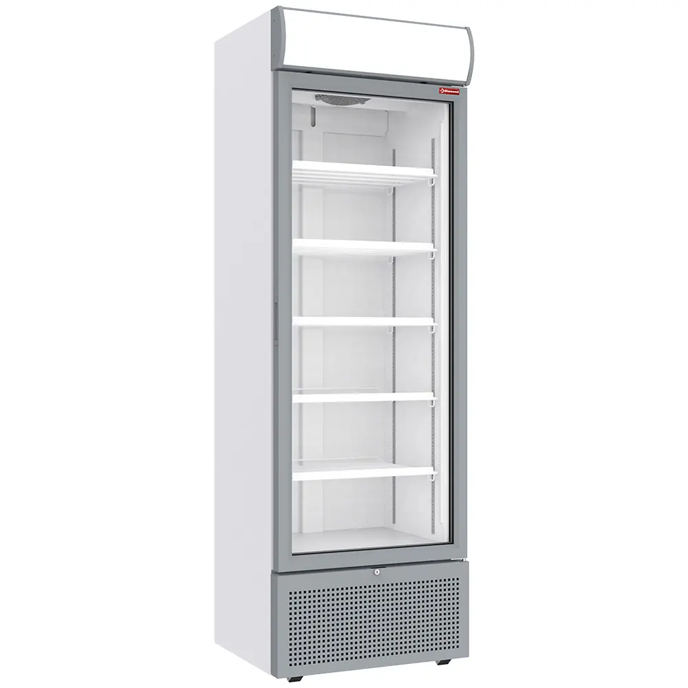 Image Positieve gekoelde vitrine 494 liter WIT met lichtbak 0