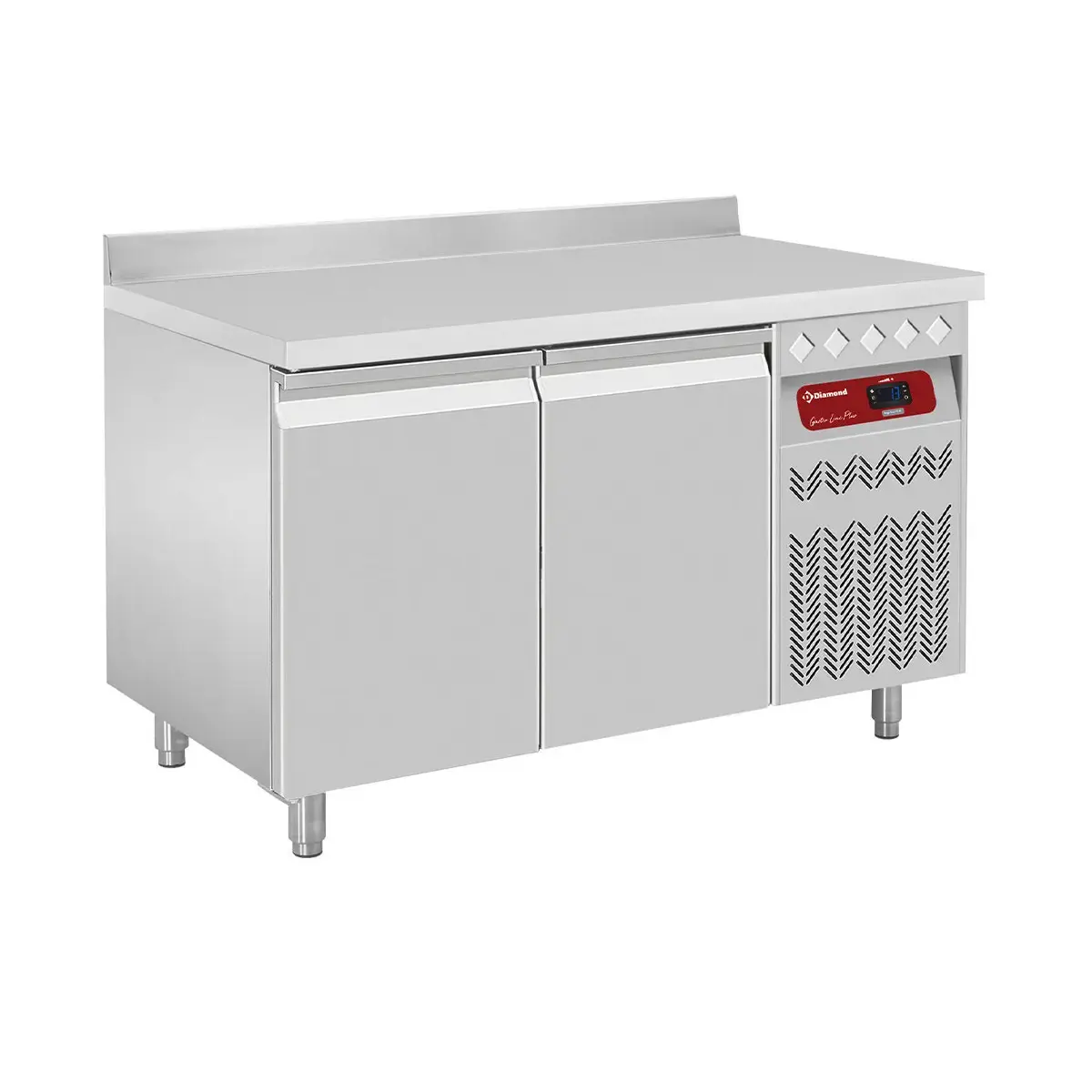 image wand- koeltafel geventileerd, 2 deuren gn 1/1, 260 liter 0