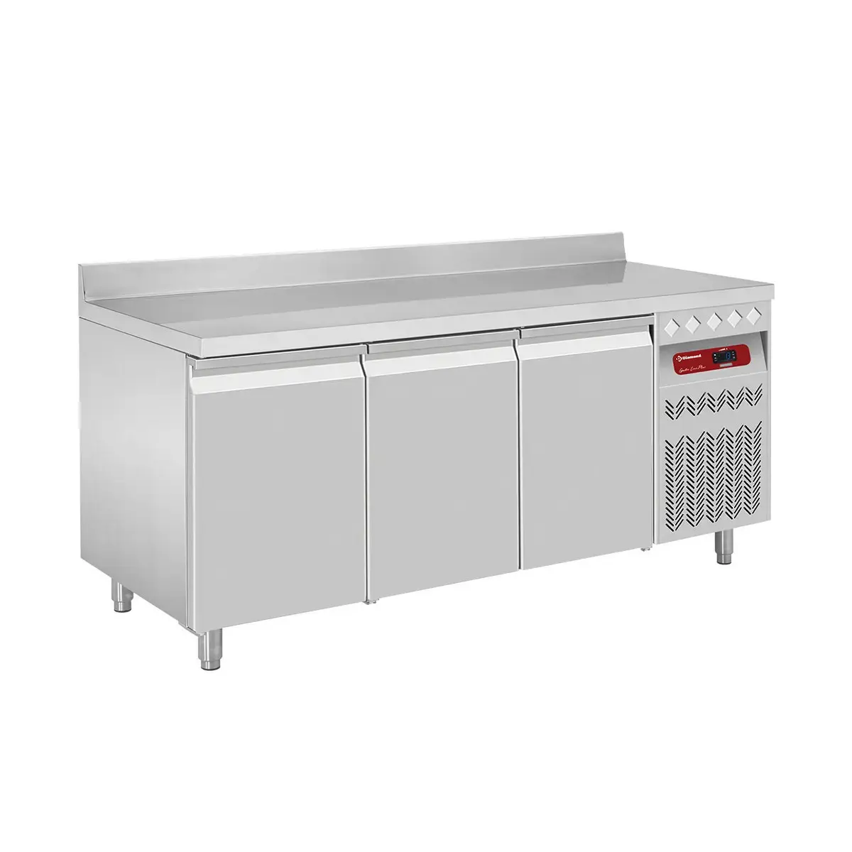 image wand- koeltafel geventileerd, 3 deuren gn 1/1, 405 liter 0