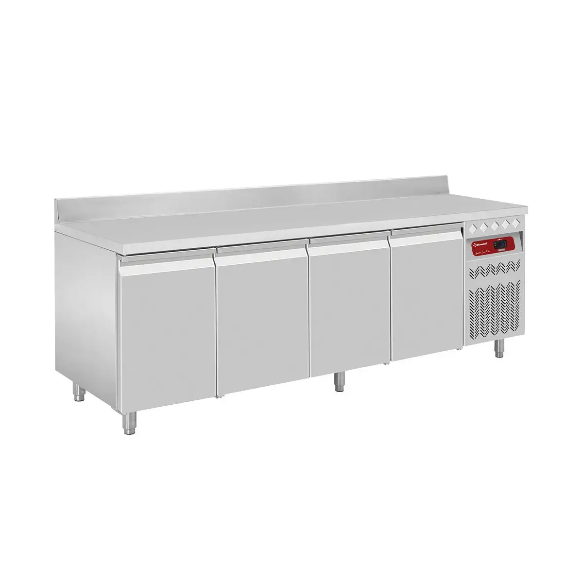 image wand- koeltafel geventileerd, 4 deuren gn 1/1, 550 liter 0