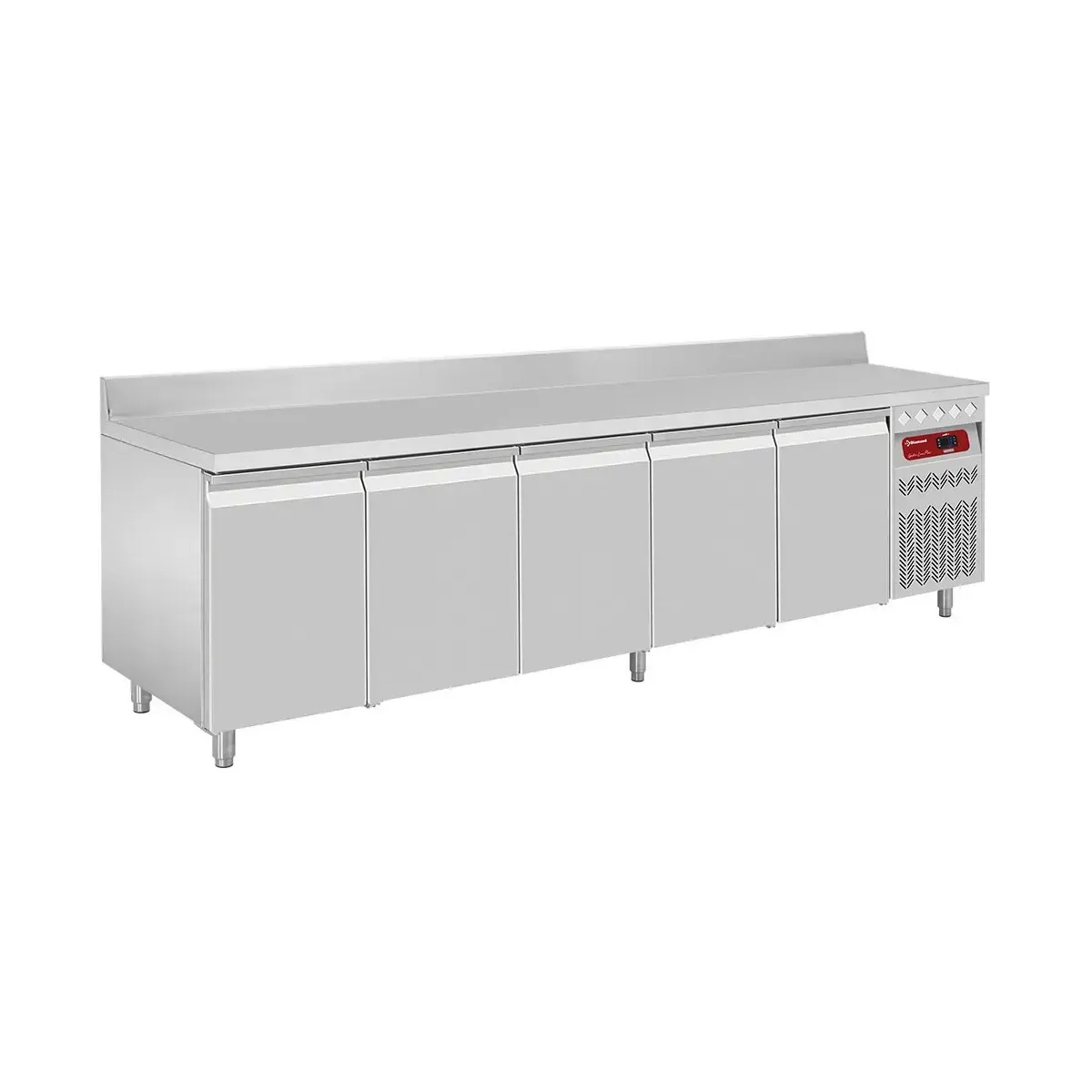 image koeltafel - geventileerde backed 5 deuren gn 1/1, 700 liter 0