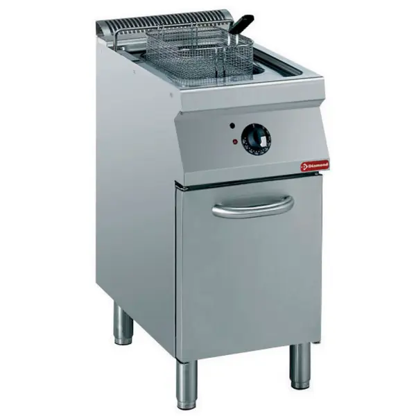 Image Elektrische friteuse, kuip in "Y" 15 liter, buitenkant elementen op kast 0