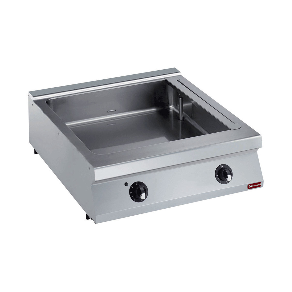image elektrisch bain-marie, 8 gn 1/3 h150 mm -top- 0