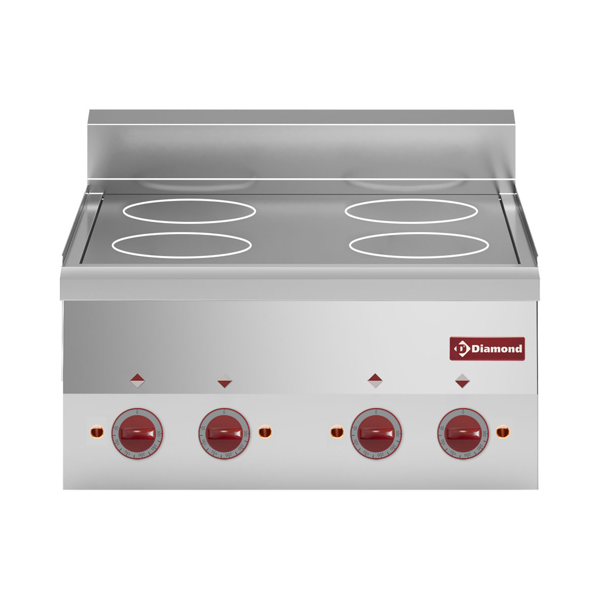 image vitrokeramische fornuis 4 kookplaten -top- 0