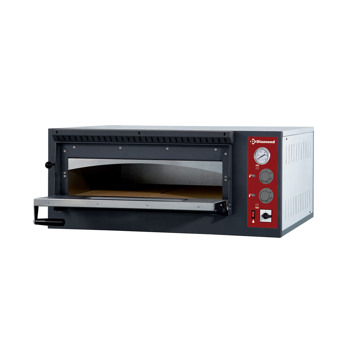 image elektrische oven 4 pizza's, 1 kamer 0