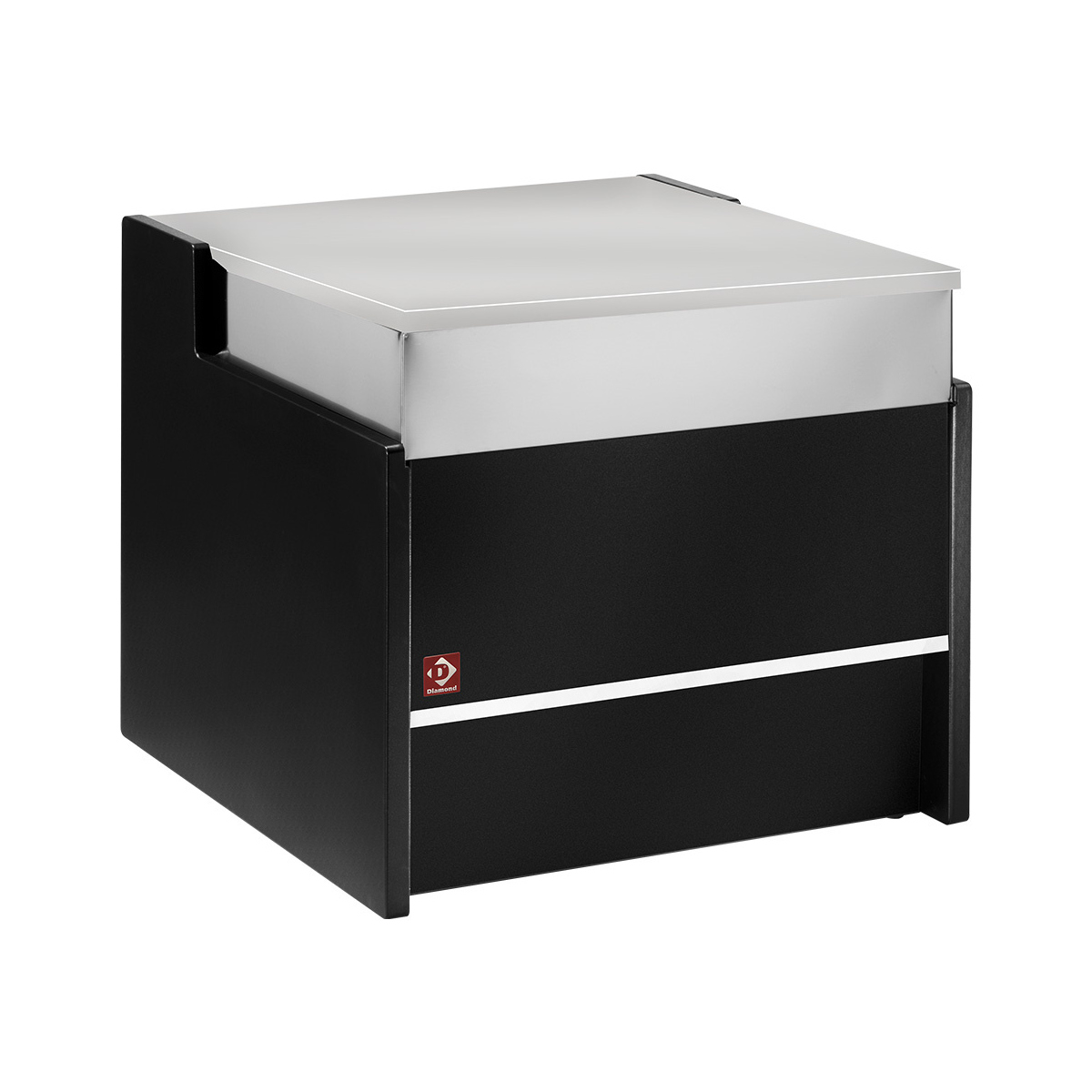 image kassa-sectie 700 mm - zwart 0