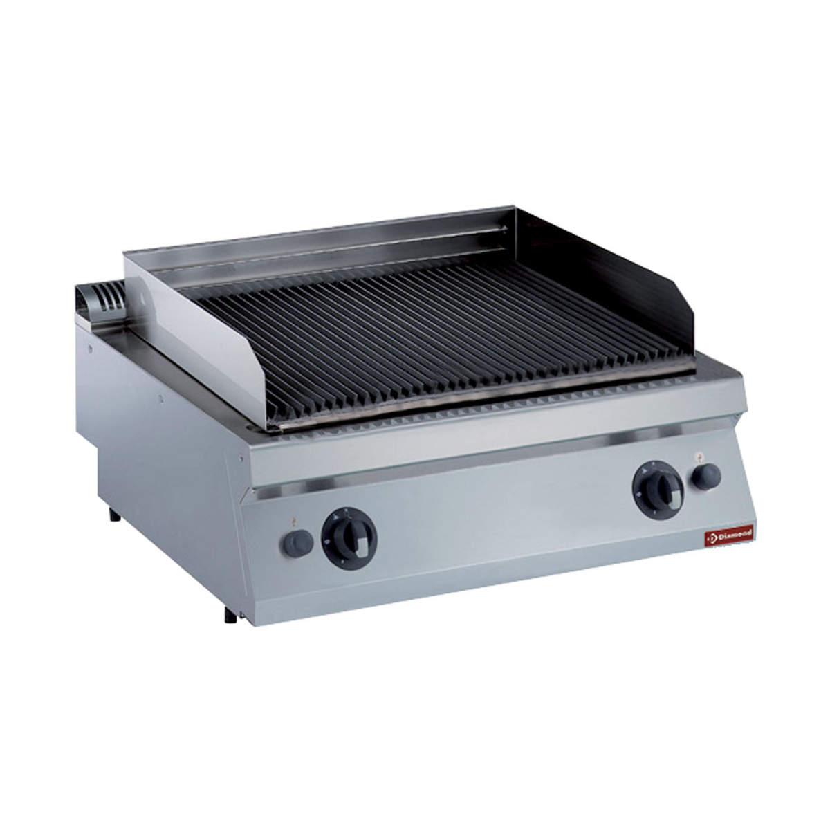 image gas lavasteengrill, rooster in gietijzer 1 mod. -top- 0