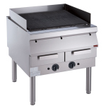Image Grill op gas, rooster in gietijzer, met onderstel 0