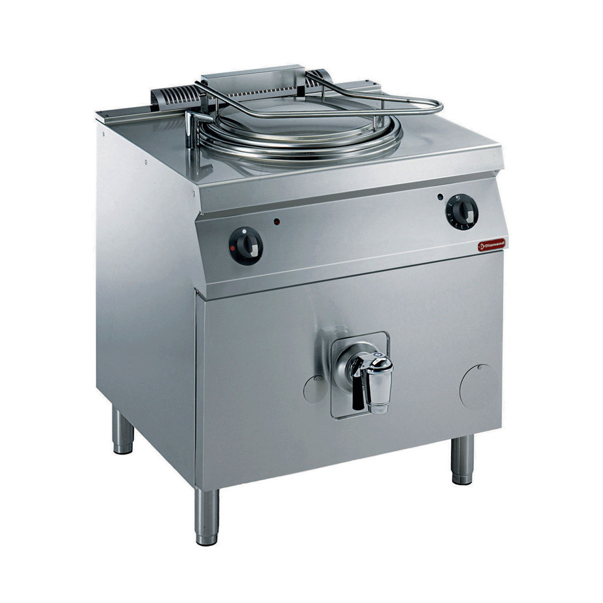 image gas kookketel 150 liter, indirecte verwarming, op meubel 0