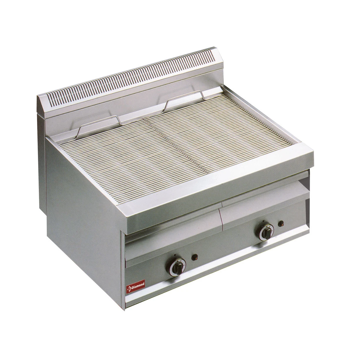 image gasstoom-grill met bakrooster in "o"-vorm -top- 0