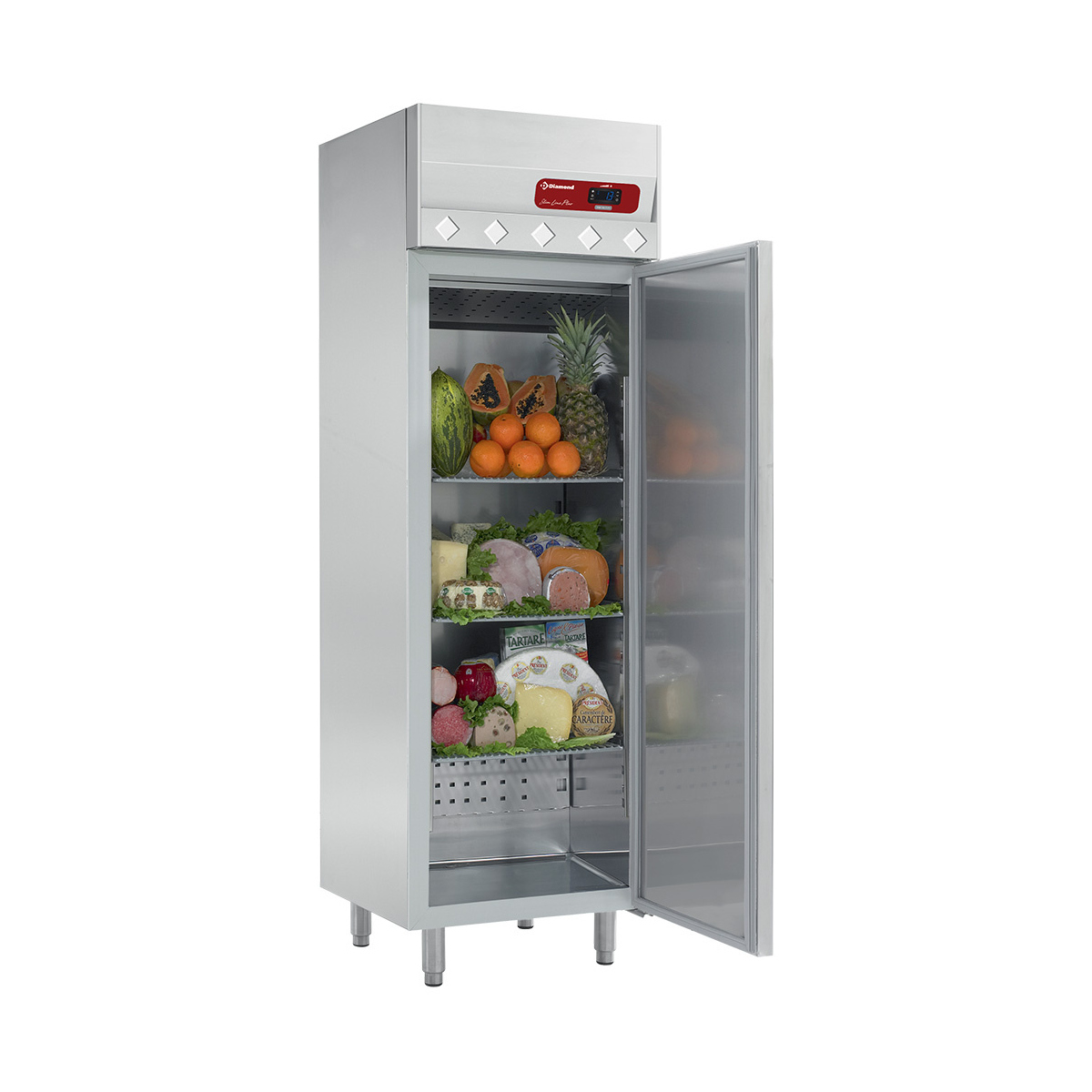image koelkast geventileerd, 400 liter, 1 deur 0