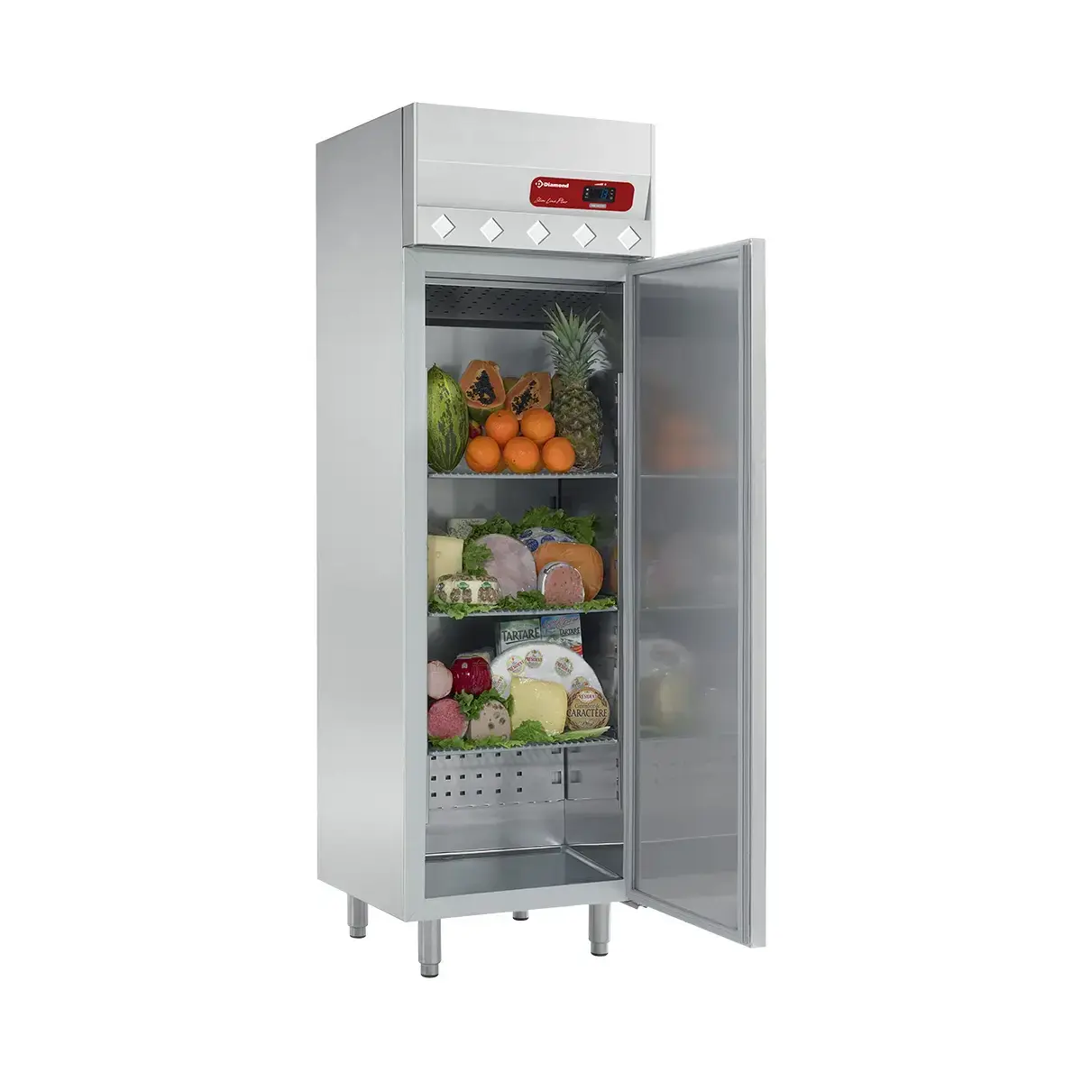 image koelkast geventileerd, 400 liter, 1 deur 0