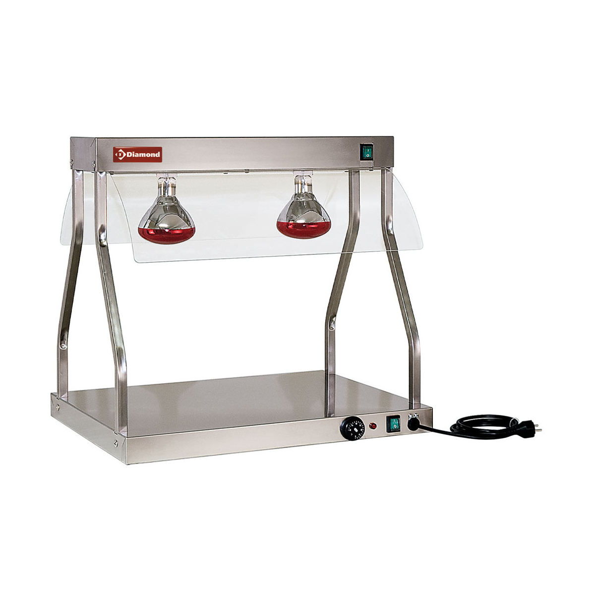 image warmhoud brug en top, infrarode lampen (2x 250 w) 0