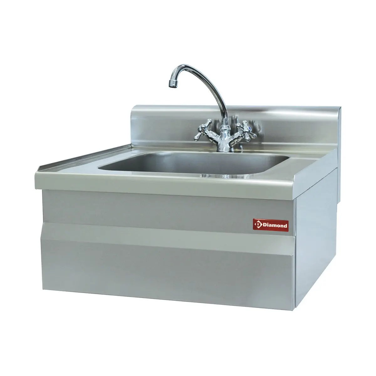 image spoelbak 400x400xh200 met mengkraan en hevel 0