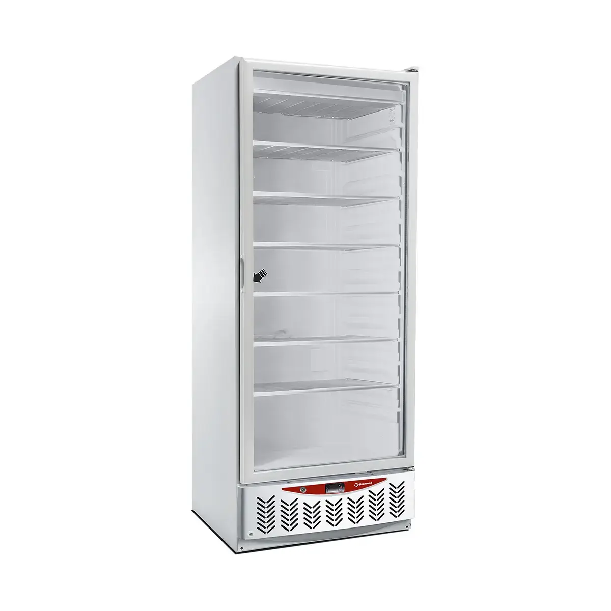 image statische vriezer, glazen deur, 525 liter, gn2/1+600x400, wit 0