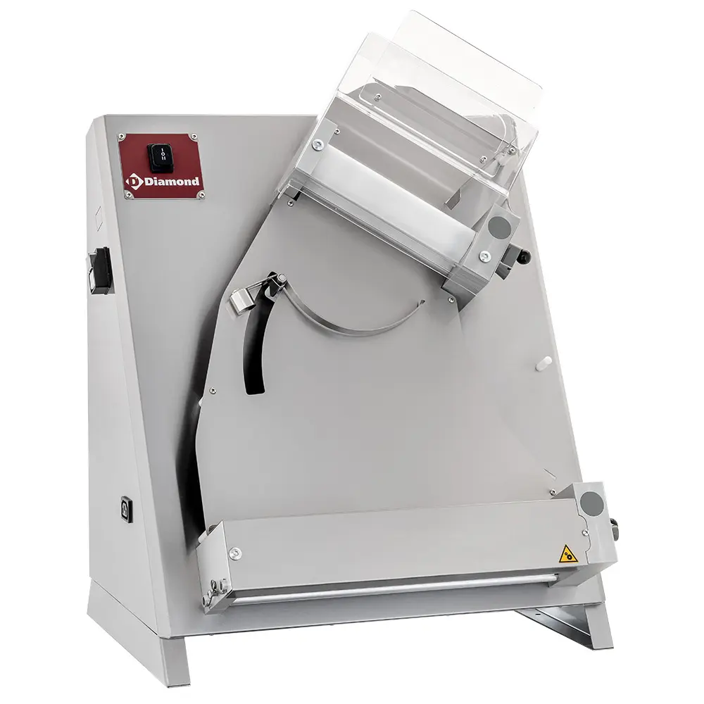 Image Pizzaroller Ø 420 mm, 2 rollen, in R.V.S. 0