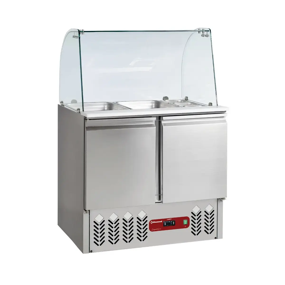 image geheel saladette & kit gebogen glas : 0