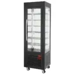 Image Panoramische vitrine, 5 niveaus, 360 LT, Zwart 0