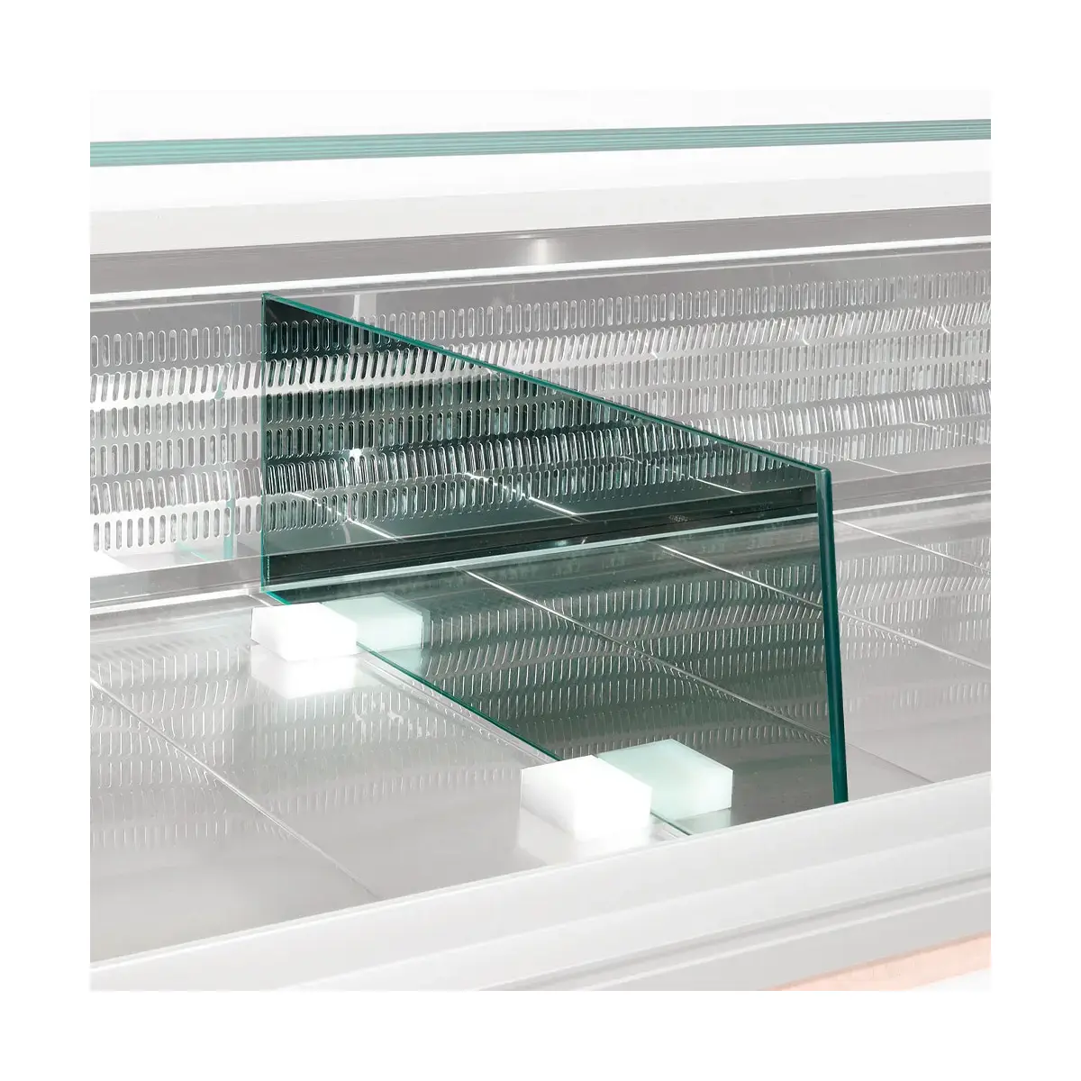 image scheiding expositie in glas (l.730 mm) 0
