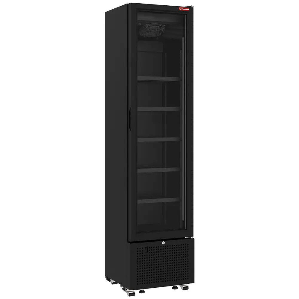 Image Positieve gekoelde vitrine 221 liter ZWART 0