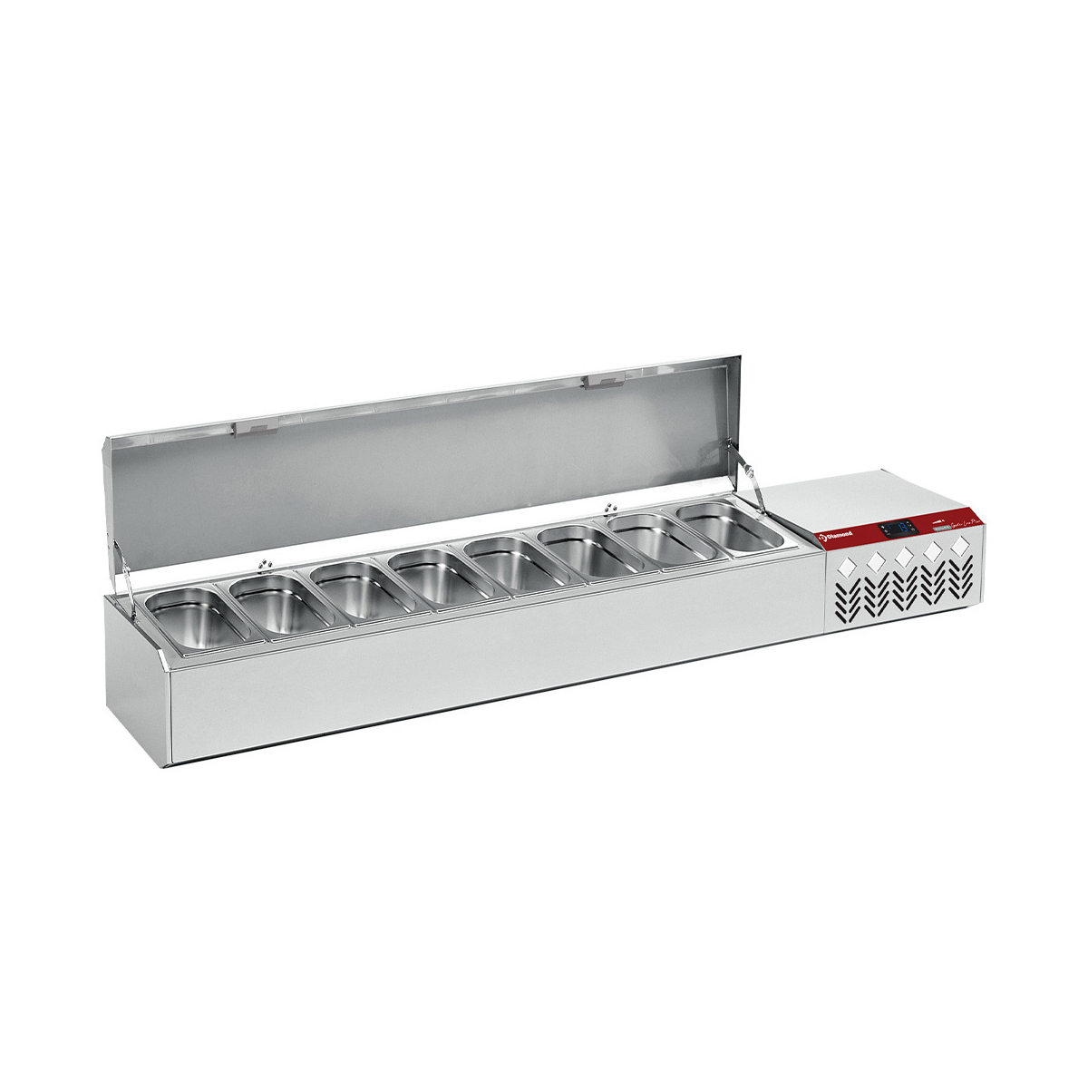 image gekoelde structuur gn 8x 1/4, met deksel 0