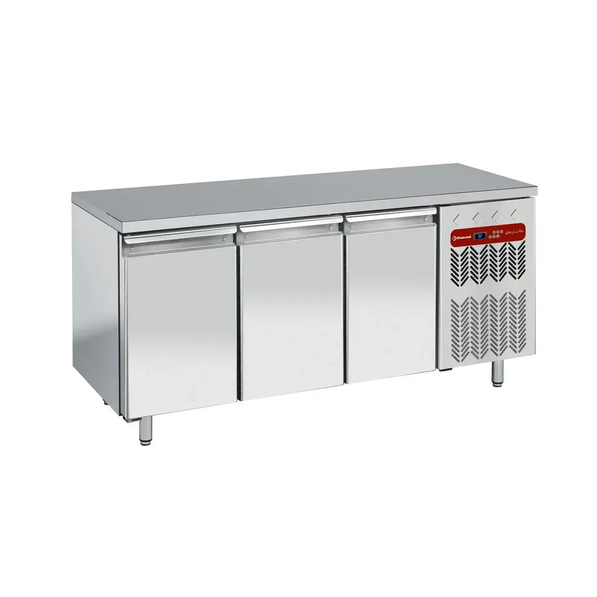 image gekoelde tafel, geventileerd, 3 deuren gn 1/1 0