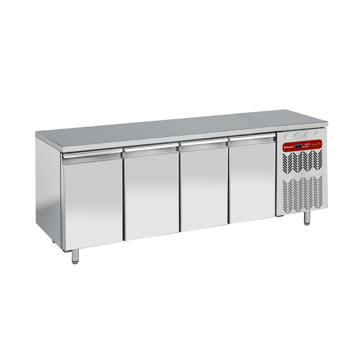 image gekoelde tafel, geventileerd, 4 deuren gn 1/1 0