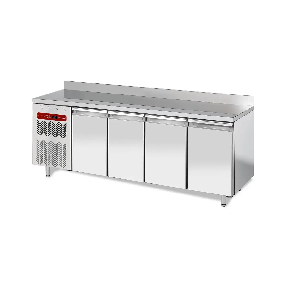 image geventileerde koeltafel "muraal", 4 deuren gn 1/1, 550 lit. groep aan gx 0
