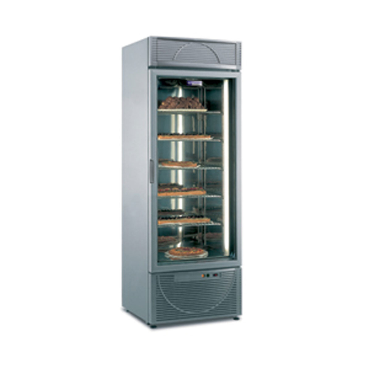 image gekoelde vitrine, 400 liter, r.v.s. 0