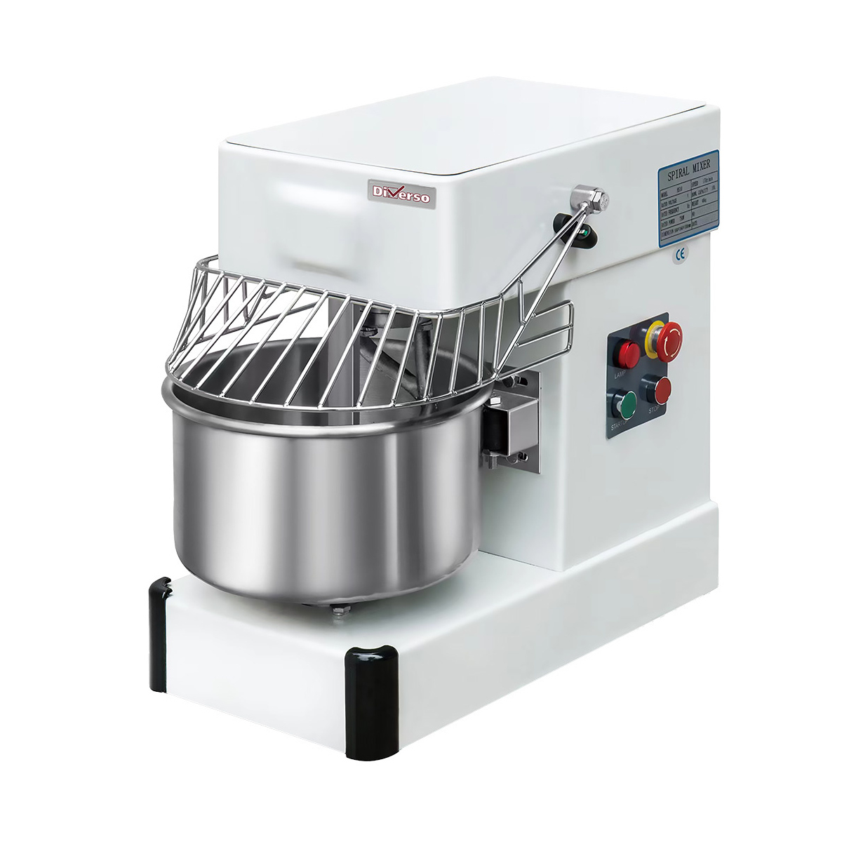 image spiraalkneder, 10 liter, op wielen 0