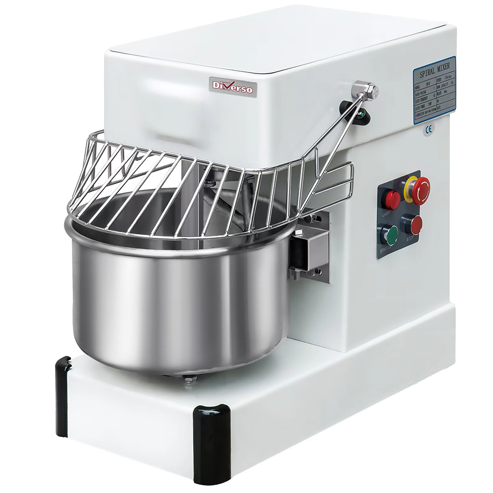 Image Spiraalkneder, 10 liter, op wielen 0