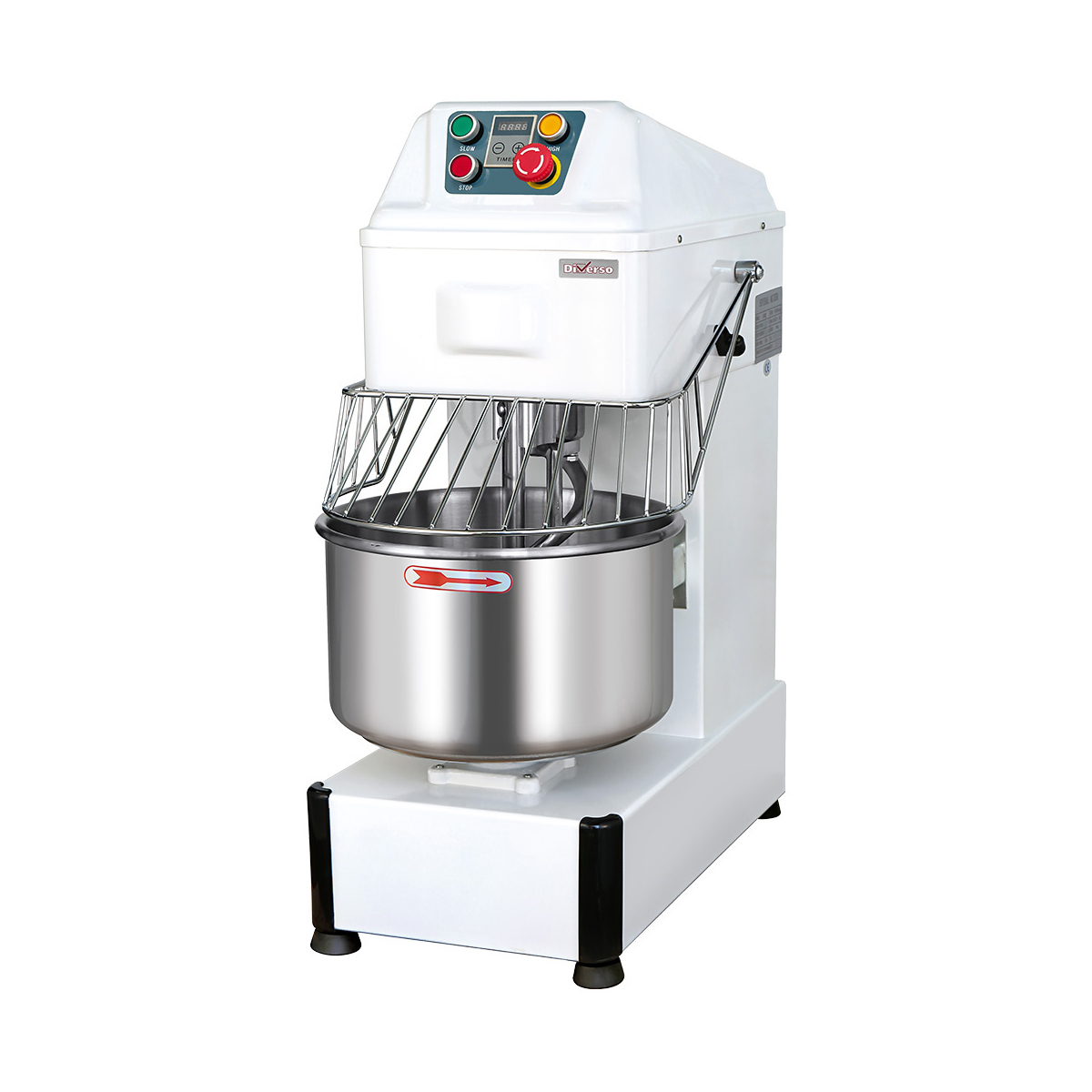 image spiraalkneder, 20 liter, timer, op wielen 0