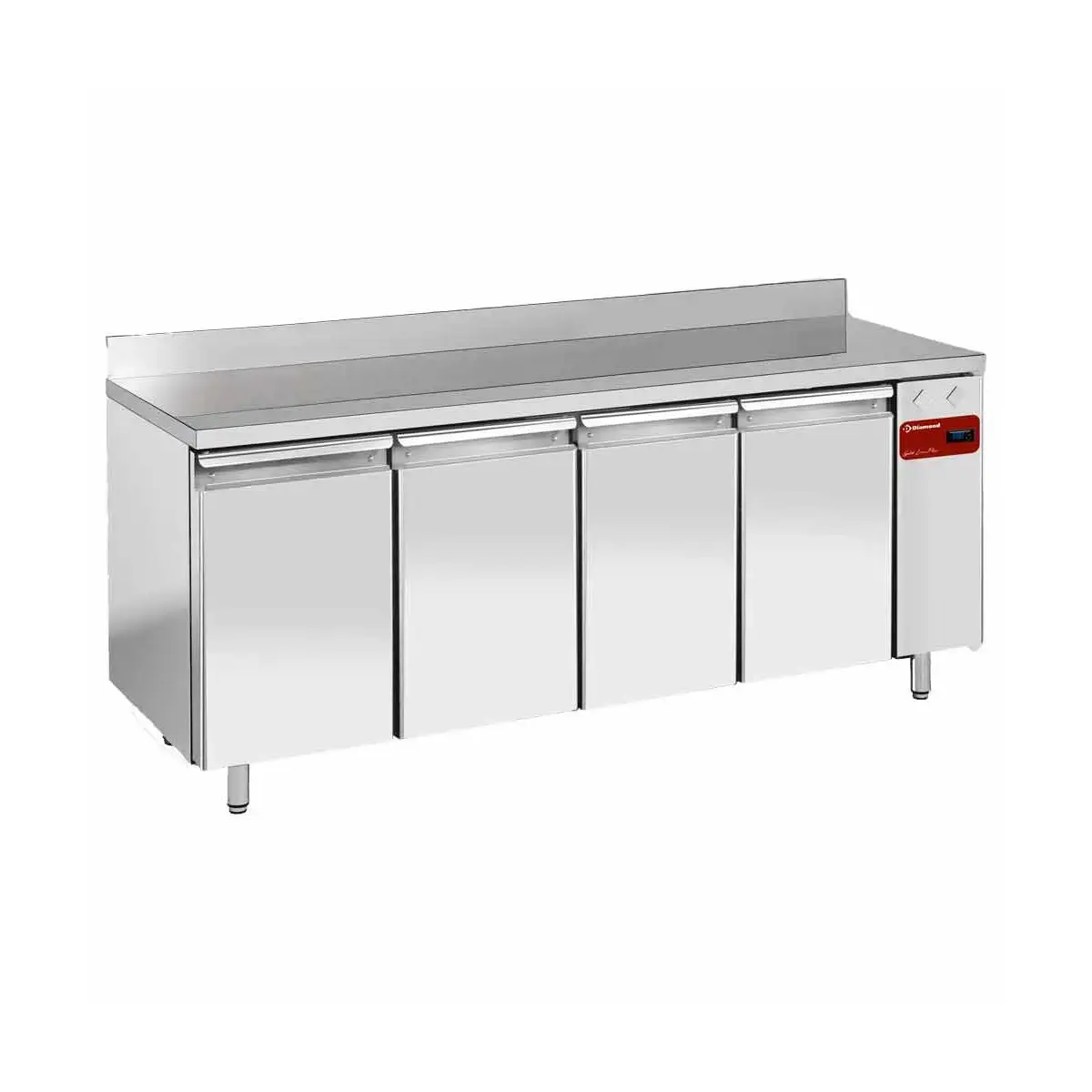 image wand koeltafel, geventileerd, 4 deuren gn 1/1, 550 liter (zonder groep) 0